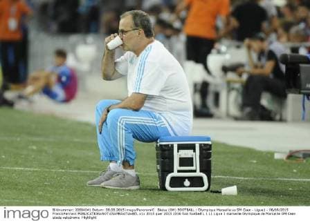 Bielsa (OM) FOOTBALL : Olympique Marseille vs SM Caen - Ligue1 - 08 08 2015 FranckPennant 