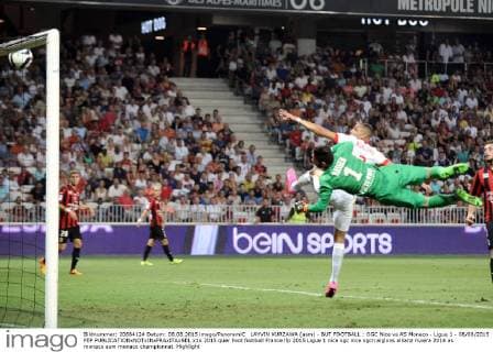 LAYVIN KURZAWA (asm) - BUT FOOTBALL : OGC Nice vs AS Monaco - Ligue 1 - 08 08 2015 FEP 