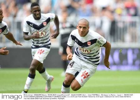 Wahbi KHAZRI (bor) - Jubel FOOTBALL : Bordeaux vs Reims - Ligue 1 - 09 08 2015 AnthonyBIBARD FEP 