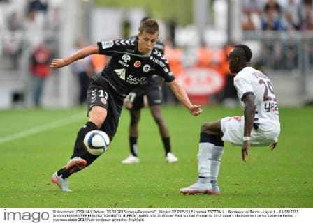 Nicolas DE PREVILLE (reims) FOOTBALL : Bordeaux vs Reims - Ligue 1 - 09 08 2015 AnthonyBIBARD FEP 