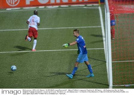 Aktuell Fußball, Ligapokal Frankreich, AS Nancy - LB Chateauroux But de Dalle Millieras Fussball Frankreich, Coupe de la Ligue, AS Nancy vs. LB Chateauroux - 11 08 2015 Moa Panoramic 