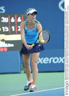 Aug. 11, 2015 - Toronto - August 11, 2015 - Toronto, Ontario, Canada - Elina Svitolina of the Ukraine in action (against Victoria Azarenka of Belarus) during the 1st round of the women s singles match at the 2015 Rogers Cup in Toronto, Canada. Tennis 2015 : Rogers Cup - Toronto - ZUMAm115