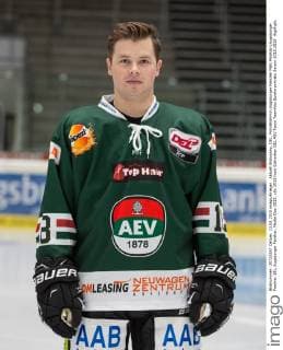 Aktuell Eishockey, DEL, Porträttermin Augsburger Panther Matt MacKay (Augsburger Panther 18), Augsburger Panther, Media-Day 2015,