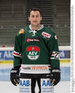 Aktuell Eishockey, DEL, Porträttermin Augsburger Panther Ivan Ciernik (Augsburger Panther 27), Augsburger Panther, Media-Day 2015,