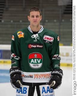 Aktuell Eishockey, DEL, Porträttermin Augsburger Panther Adrian Grygiel (Augsburger Panther 83), Augsburger Panther, Media-Day 2015,