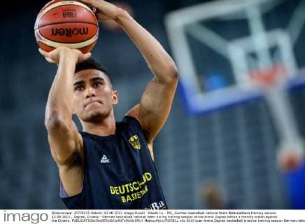 Maodo Lo - PXL_German basketball national team Nationalteam training session 13.08.2015., Zagreb, Croatia - German basketball national team during training session at the Arena Zagreb before a friendly match against the Croatia.  MarkoxPrpic PIXSELL