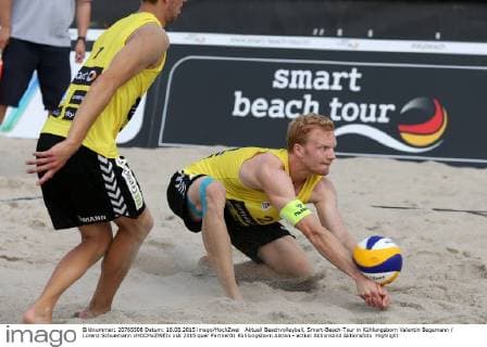 Aktuell Beachvolleyball, Smart-Beach-Tour in Kühlungsborn Valentin Begemann Lorenz Schuemann xHOCHxZWEIx
