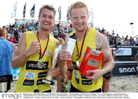 Aktuell Beachvolleyball, Smart-Beach-Tour in Kühlungsborn Lorenz Schuemann Valentin Begemann xHOCHxZWEIx