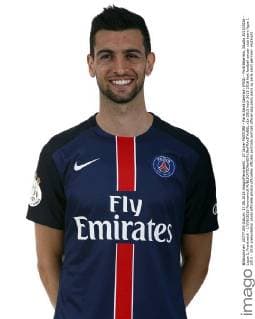 27 Javier PASTORE - Paris Saint Germain (PSG) - Porträttermin, Studio 2015 2016 - Ligue 1, Frankreich - 17 08 2015 PanoramicX 