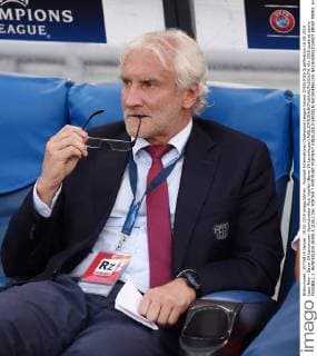 Fussball International Champions League Saison 2015 2016 Qualifikation 18.08.2015 Lazio Rom - Bayer 04 Leverkusen Sportdirektor Rudi Voeller (Bayer 04 Leverkusen) 