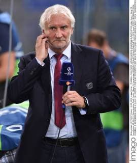 FUSSBALL CHAMPIONS LEAGUE SAISON 2015 2016 QUALIFIKATION Lazio Rom - Bayer 04 Leverkusen 18.08.2015 Sportdirektor Rudi Voeller (Bayer 04 Leverkusen) 