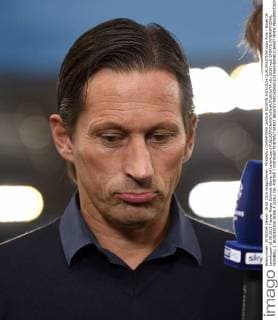 FUSSBALL CHAMPIONS LEAGUE SAISON 2015 2016 QUALIFIKATION Lazio Rom - Bayer 04 Leverkusen 18.08.2015 Trainer Roger Schmidt (Bayer 04 Leverkusen) 