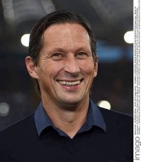 FUSSBALL CHAMPIONS LEAGUE SAISON 2015 2016 QUALIFIKATION Lazio Rom - Bayer 04 Leverkusen 18.08.2015 Trainer Roger Schmidt (Bayer 04 Leverkusen) 