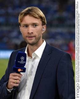 FUSSBALL CHAMPIONS LEAGUE SAISON 2015 2016 QUALIFIKATION Lazio Rom - Bayer 04 Leverkusen 18.08.2015 TV Experte Simon Rolfes 
