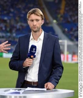 FUSSBALL CHAMPIONS LEAGUE SAISON 2015 2016 QUALIFIKATION Lazio Rom - Bayer 04 Leverkusen 18.08.2015 TV Experte Simon Rolfes 