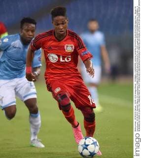 FUSSBALL CHAMPIONS LEAGUE SAISON 2015 2016 QUALIFIKATION Lazio Rom - Bayer 04 Leverkusen 18.08.2015 Wendell (Bayer 04 Leverkusen) 