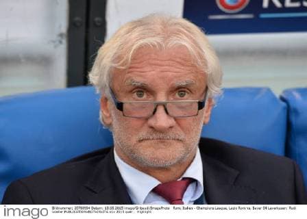 Rom, Italien - Champions League, Lazio Rom vs. Bayer 04 Leverkusen: Rudi Voeller 