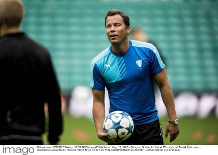 Aug. 18, 2015 - Glasgow, Scotland - Malmö FFs sportchef Daniel Andersson - Champions League Quali, Training Malmö FF im Celtic Park - ZUMAb138