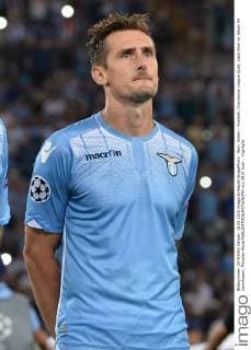 Rom, Italien - Fussball, Champions League Quali, Lazio Rom vs. Bayer 04 Leverkusen: Miroslav Klose 