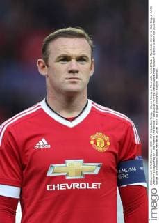 Wayne Rooney of Manchester United ManU - Manchester United vs. Club Brugge - UEFA Champion s League Play Off - Old Trafford - Manchester - 18 08 2015 Pic Philip Oldham SportImage EDITORIAL USE ONLY. No use with unauthorised audio, video, data, fixture lists, club league logos or live services. Online in-match use limited to 120 images, no video emulation. No use in betting, games or single club league player publications.