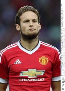 Daley Blind of Manchester United ManU - Manchester United vs. Club Brugge - UEFA Champion s League Play Off - Old Trafford - Manchester - 18 08 2015 Pic Philip Oldham SportImage EDITORIAL USE ONLY. No use with unauthorised audio, video, data, fixture lists, club league logos or live services. Online in-match use limited to 120 images, no video emulation. No use in betting, games or single club league player publications.