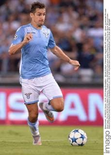 Aktuell Fußball, Champions League Play Off, Lazio Rom - Bayer Leverkusen Miroslav Klose Lazio. Roma 18-08-2015 Stadio Olimpico, Football Calcio 2015 2016 Champions League Preliminary Lazio Rom vs. Bayer 04 Leverkusen AntoxBaldassarre