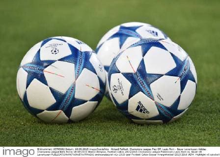 Aktuell Fußball, Champions League Play Off, Lazio Rom - Bayer Leverkusen Adidas Champions League Balls Roma 18-08-2015 Stadio Olimpico, Football Calcio 2015 2016 Champions League Preliminary Lazio Rom vs. Bayer 04 Leverkusen andreaxstaccioli