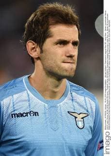Aktuell Fußball, Champions League Play Off, Lazio Rom - Bayer Leverkusen Senad LULIC Lazio Roma 18-08-2015 Stadio Olimpico, Football Calcio 2015 2016 Champions League Preliminary Lazio Rom vs. Bayer 04 Leverkusen andreaxstaccioli