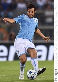Aktuell Fußball, Champions League Play Off, Lazio Rom - Bayer Leverkusen Marco PAROLO Lazio Roma 18-08-2015 Stadio Olimpico, Football Calcio 2015 2016 Champions League Preliminary Lazio Rom vs. Bayer 04 Leverkusen andreaxstaccioli