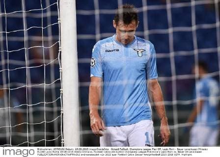 Aktuell Fußball, Champions League Play Off, Lazio Rom - Bayer Leverkusen Miroslav KLOSE Lazio Roma 18-08-2015 Stadio Olimpico, Football Calcio 2015 2016 Champions League Preliminary Lazio Rom vs. Bayer 04 Leverkusen andreaxstaccioli