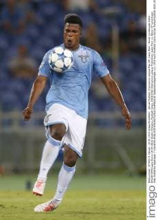 Aktuell Fußball, Champions League Play Off, Lazio Rom - Bayer Leverkusen Keita BALDE DIAO Lazio Roma 18-08-2015 Stadio Olimpico, Football Calcio 2015 2016 Champions League Preliminary Lazio Rom vs. Bayer 04 Leverkusen Foto Sebastian Seglingen Insidefoto SebastianxSeglingen