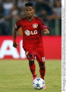 Aktuell Fußball, Champions League Play Off, Lazio Rom - Bayer Leverkusen Wendell Bayer Roma 18-08-2015 Stadio Olimpico, Football Calcio 2015 2016 Champions League Preliminary Lazio Rom vs. Bayer 04 Leverkusen Foto Sebastian Seglingen Insidefoto SebastianxSeglingen