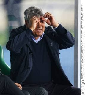 SOCCER - CL play off, Rapid vs Shakhtar VIENNA,AUSTRIA,19.AUG.15 - SOCCER - UEFA Champions League, play off, SK Rapid Wien vs FC Shakhtar Donetsk. Image shows head coach Mircea Lucescu (Donetsk). Keywords: Wien Energie. GEPAxpictures xChristianxOrt