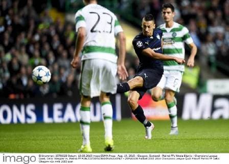 Aug. 19, 2015 - Glasgow, Scotland - Malmö FFs Nikola Djurjic - Champions League Quali, Celtic Glasgow vs. Malmö FF - ZUMAb138