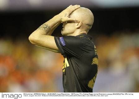 AS Monaco FC s Andrea Raggi during Champions League 2015 2016 Play-Offs 1st leg match. August 19,2015. (2015081951)
