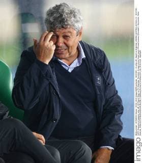 SOCCER - CL play off, Rapid vs Shakhtar VIENNA,AUSTRIA,19.AUG.15 - SOCCER - UEFA Champions League, play off, SK Rapid Wien vs FC Shakhtar Donetsk. Image shows head coach Mircea Lucescu (Donetsk). Keywords: Wien Energie. GEPAxpictures xChristianxOrt