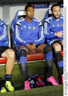 19.08.2015 Basel Schweiz Fussball Herren Champions League Qualifikation Staion St.Jakob Park FC Basel - Maccabi Tel-Aviv FC Bild zeigt Basels Neuzugang Jean-Paul Boetius Einzelbild Foto