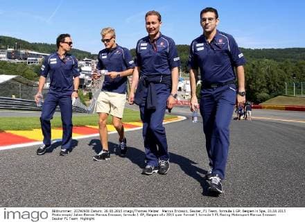 Marcus Ericsson, Sauber, F1 Team, formula 1 GP, Belgien in Spa, 20.08.2015 Photo:mspb Julien Ramos Marcus Ericsson, formula 1 GP, Belgien