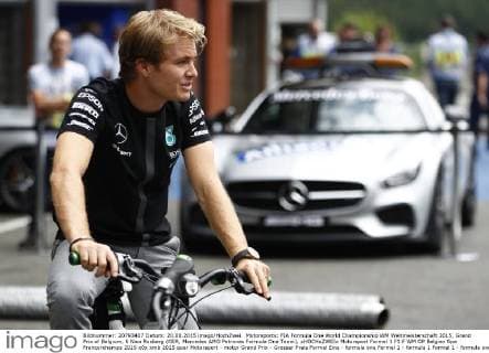 Motorsports: FIA Formula One World Championship WM Weltmeisterschaft 2015, Grand Prix of Belgium, 6 Nico Rosberg (GER, Mercedes AMG Petronas Formula One Team), xHOCHxZWEIx