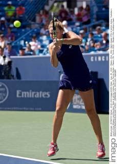 Aug. 20, 2015 - Mason, Ohio, USA - Karin Knapp (ITA) in action during Thursday s round of the Western and Southern Open at at the Lindner Family Tennis Center , Mason, Oh. Tennis 2015 - Western And Southern Open - ZUMAs304