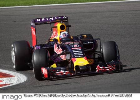 Belgian Grand Prix, Spa - Francorchamps 20 - 23 August 2015 21.08.2015 - Free Practice 1, Daniel Ricciardo (AUS) Red Bull Racing RB11 
