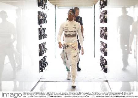 Motorsports: FIA Formula One World Championship WM Weltmeisterschaft 2015, Grand Prix of Belgium, 44 Lewis Hamilton (GBR, Mercedes AMG Petronas Formula One Team), xHOCHxZWEIx