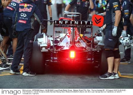 Belgian Grand Prix, Spa - Francorchamps 20 - 23 August 2015 21.08.2015 - Free Practice 1, Daniel Ricciardo (AUS) Red Bull Racing RB11 