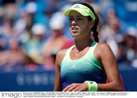 Aug. 21, 2015 - Mason, Ohio, USA - Ana Ivanovic (SRB) in action during Friday s quarterfinal round of the Western and Southern Open at at the Lindner Family Tennis Center , Mason, Oh. Tennis 2015 - Western And Southern Open - ZUMAs304