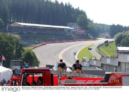 Belgian Grand Prix, Spa - Francorchamps 20 - 23 August 2015 22.08.2015 - Free Practice 3, Track scenic 