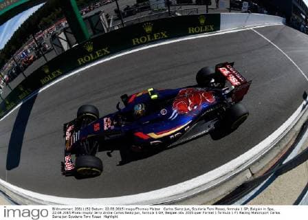 Carlos Sainz jun, Scuderia Toro Rosso, formula 1 GP, Belgien in Spa, 22.08.2015 Photo:mspb Jerry Andre Carlos Sainz jun, formula 1 GP, Belgien
