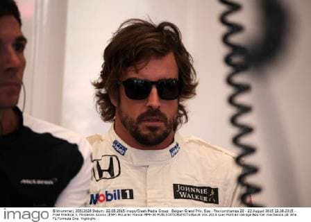 Belgian Grand Prix, Spa - Francorchamps 20 - 23 August 2015 22.08.2015 - Free Practice 3, Fernando Alonso (ESP) McLaren Honda MP4-30 