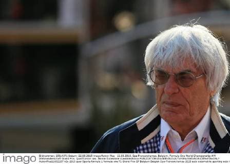 22.08.2015. Spa Francorchamps, Belgium. Formula One World Championship WM Weltmeisterschaft Grand Prix. Qualification day. Bernie Ecclestone xLeannexBoonx  ActionPlus11652167