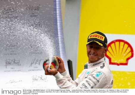 Lewis Hamilton; Mercedes Grand Prix, formula 1 GP, Belgien in Spa, 23.08.2015 Photo:mspb Jerry Andre Lewis Hamilton; formula 1 GP, Belgien