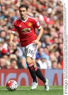 Matteo Darmian of Manchester United ManU - Manchester United vs. Newcastle United - Barclay s Premier League - Old Trafford - Manchester - 22 08 2015 Pic Philip Oldham SportImage EDITORIAL USE ONLY. No use with unauthorised audio, video, data, fixture lists, club league logos or live services. Online in-match use limited to 120 images, no video emulation. No use in betting, games or single club league player publications.